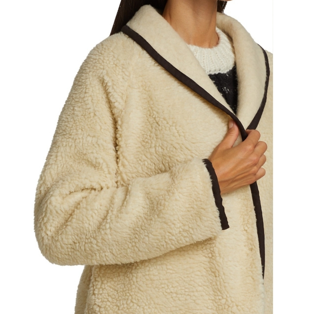 Free People ร Irresistable Teddy Faux Fur Cardigan - Picture 5 of 9